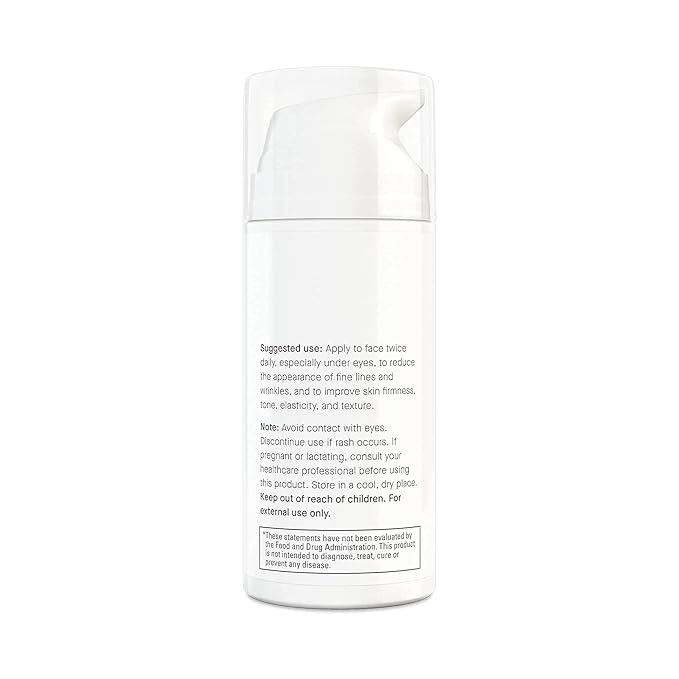 Advanced Retinol A Cream - Moisturizer w/Vitamin E, Coconut & Almond Oil- Retinol Daily Anti-Aging Cream for Face – for Smoother Looking Skin (3.4 oz)