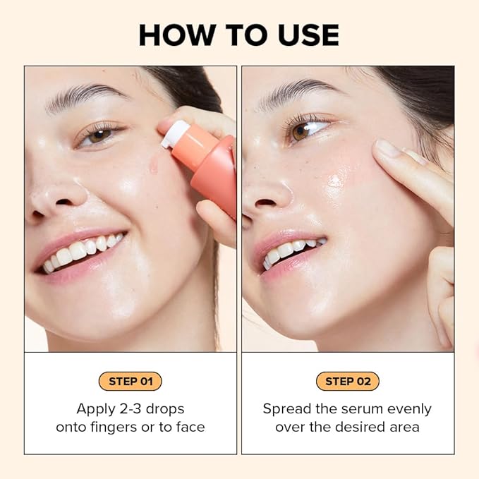 I DEW CARE Vitamin C Face Serum - Bright Side Up | Hydrating with Niacinamide, Korean Glass Skin Care, Facial Treatment, Non-irritating, Lightweight, Exfoliating, 1.01 FL Oz