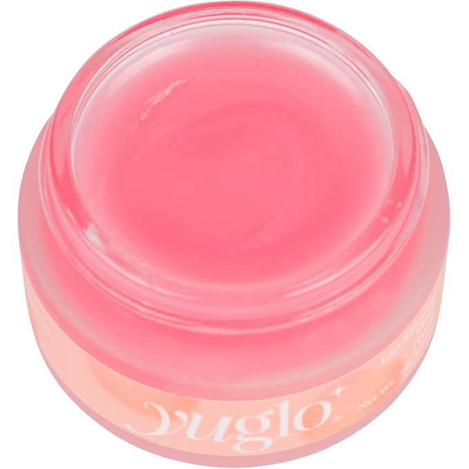 YUGLO Lip Sleeping Mask | Peach Flavor | Hydrating & Soothing Lip Treatment for β¨Dry, Chapped Lips | Plumps & Moisturizes | Overnight Lip Repair
