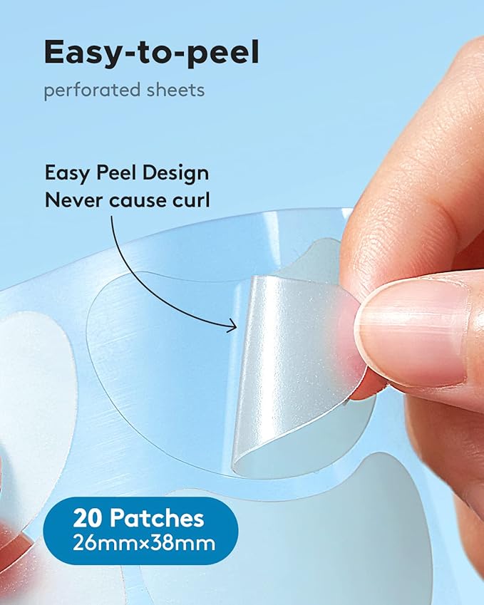 LitBear Acne Patches Large, Hydrocolloid Pimple Patches for Breakouts, Zit and Blemish, Large Acne Patches for Face, Chin, Back and Body with Tea Tree & Calendula Oil