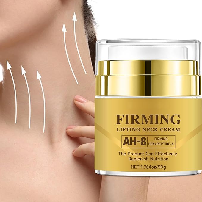 Neck Creams for Tightening and Firming, Anti-Aging Moisturizer Skin Tightening Cream for Face, Neck firming Cream with Retinol, Collagen, Hyaluronic Acid for Face lifting & Hydrating, 1.76 FL OZ
