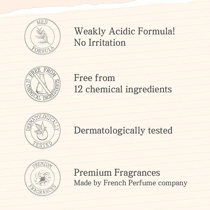 jmella in france Queen5 Body Wash -luxury fragrance Made by French Performer- Chemical free Free From 7 kinds of Paraben-33.8 FLoz