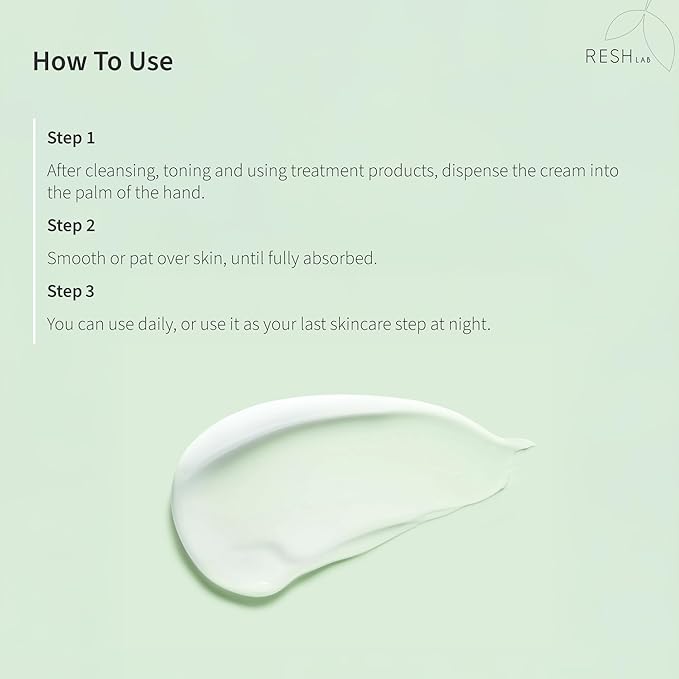 Rash Lab Cica Cream – Korean Centella Face Moisturizer for Sensitive Skin | Anti-Redness Soothing Repair Cream with Niacinamide & Ceramide | Lightweight Hydrating Daily Facial Moisturizer 50 ml