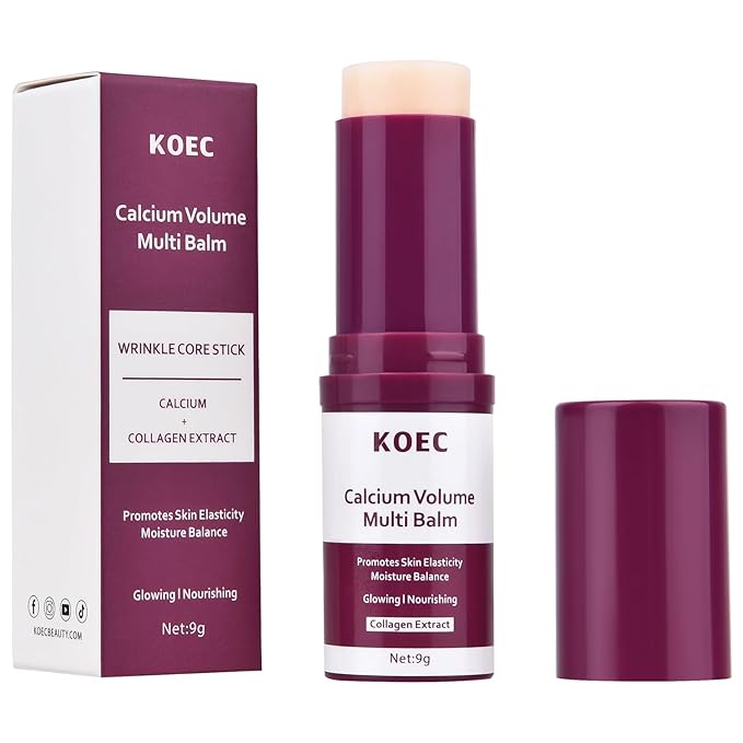 Calcium Volume Multi Balm,Intensive Repair & Moisturizing Cream,Hydrating,Firming Skin,Suitable for Eyes,Neck,Face,0.32 oz/9 g (Pack of 1)