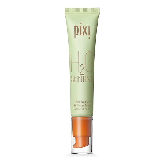 Pixi H2O SkinTint | Tinted Gel Moisturizer | Lightweight, Hydrating & Water-Resistant | Evens Tone & Reduces Redness | Chai | 1.2 fl oz/35 ml