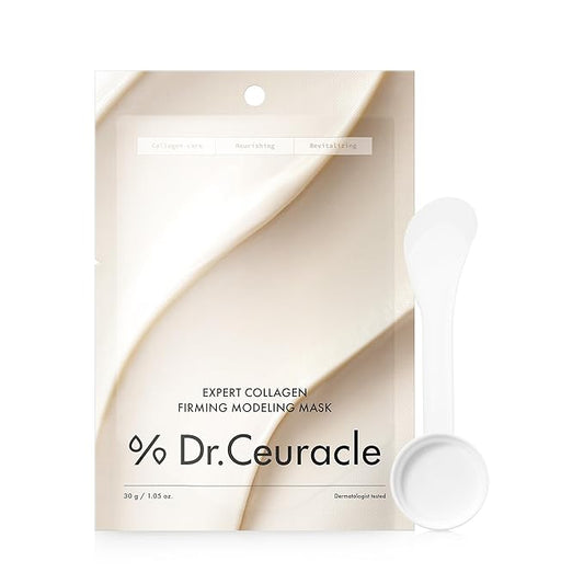 leegeehaam Dr.Ceuracle Expert Collagen Firming Modeling Mask - Korean Skincare Jelly Face Mask for Glass Glow Skin, DIY Home Spa (30g / 1.05 oz.)