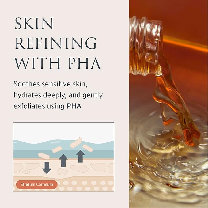 YUNJAC Calming & Comforting Toner (5.07 fl oz) - Low Irritation Toner for Sensitive Skin. Instant Cooling Solution with PHA for Smoother Skin. for Daily Use.
