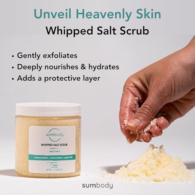 Exfoliating Body Salt Scrub (21oz) Dragon Fruit, Antoxidant Rich, All Natural, USA Made, Self Care Gifts For Women, Teens, Men Sensitive Skin Nourishing, Hydrating, Non-Toxic