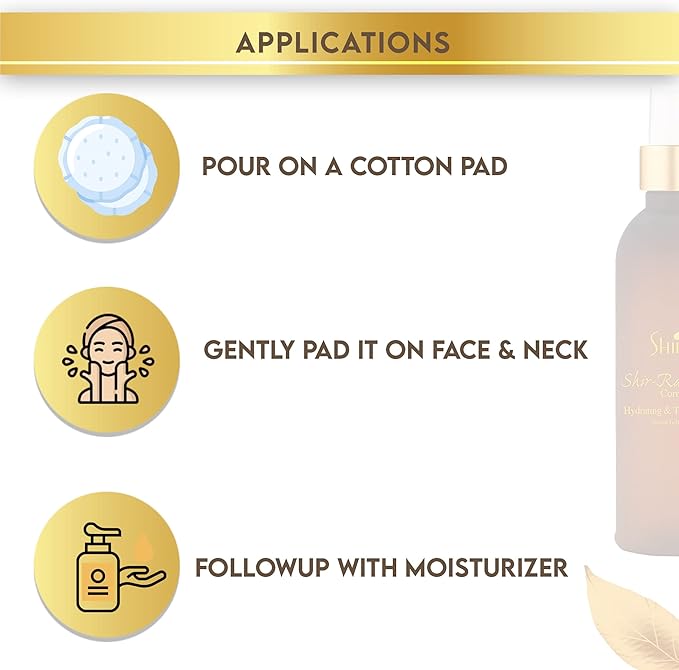Shir-Radiance Corrective RX Hydrating and Toning Mist - Hydrating Facial Spray 100% Vegan & Cruelty Free -Refreshing Skin Formula Maintains Optimal pH Level for All Skin Type (200 ml)
