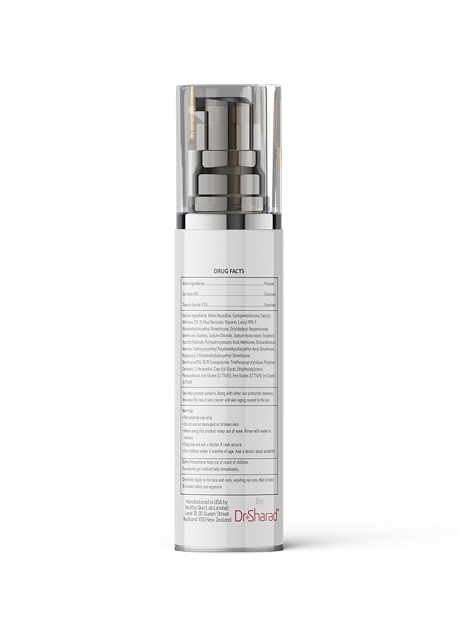 Protect Tinted Moisturizer & Mineral Sunscreen SPF 50, Anti-Aging, Lightweight Makeup With Broad Spectrum UV Protection + Hyaluronic Acid, Dermatologist-Tested, All Skin Types, 1.8 oz