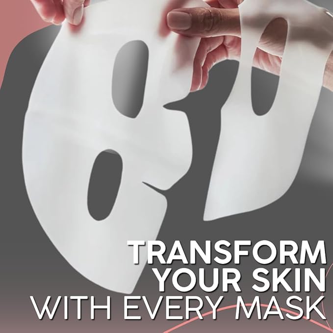 Pro-Collagen Hydrating Collagen Face Mask for Women & Men | Face Masks Skincare | Mascarillas Faciales de Colageno |Collagen Mask Overnight | Biocollagen Face Mask | Korean Skin Care
