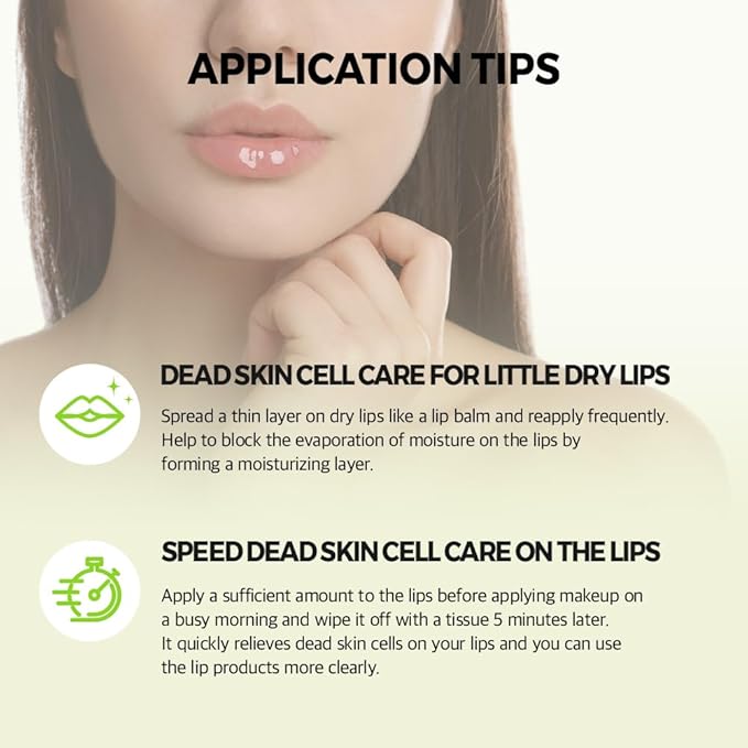 Klavuu Lip Mask Sleeping Pack (0.7oz) – Overnight Deep Hydrating Korean Lip Balm Treatment for Very Dry, Chapped Lips | Lip Lightening & Plumping with Instant Hydration | Gentle Exfoliating (Melon)