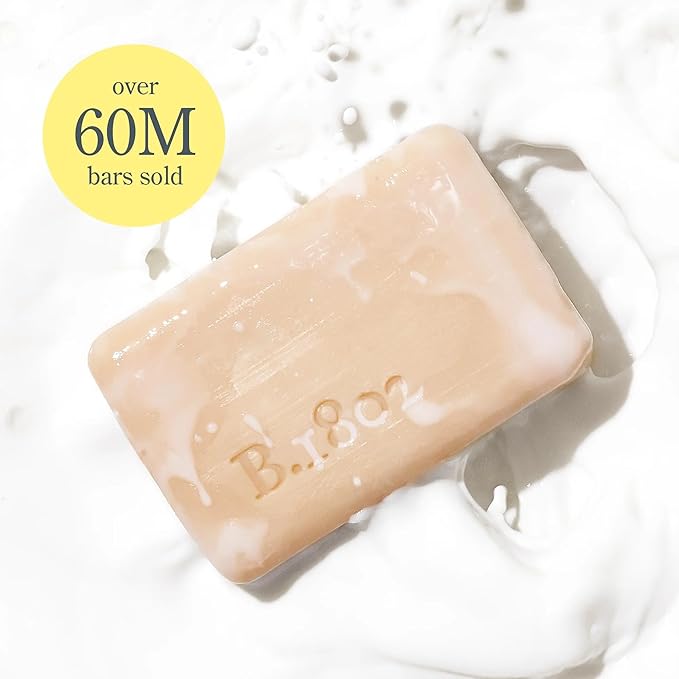 Beekman 1802 Pistachio & Dark Cherry Goat Milk Soap- Scented - 9 oz - Cleanses, Nourishes & Hydrates - Certified Microbiome Friendly - No Irritation - Good for Sensitive Skin