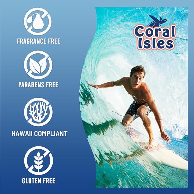 KIDS Rocky Mountain Sunscreen Broad Spectrum | UVA/UVB Protection | Hawaii 104 Reef Act Compliant (Oxybenzone & Octinoxate Free) | Water Resistant 80 Min. | Fragrance Free | Quart With Pump (32 Fl Oz)