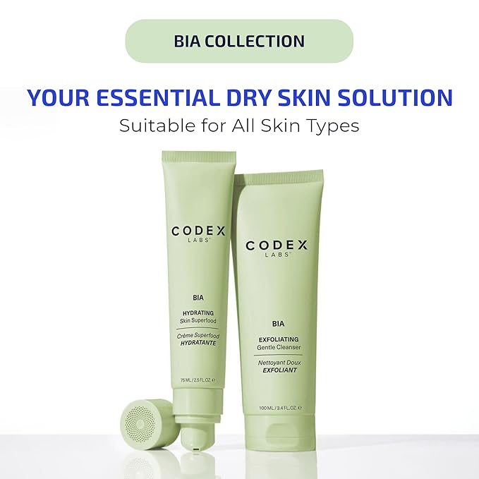 Bia Exfoliating Face Wash 2.0 - Gentle Facial Cleanser for Women, Dry & Sensitive Skin - Vegan Face Cleanser with Jojoba & Milk Thistle, All Skin Types, Cruelty-Free Skincare (3.4oz)