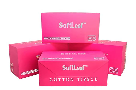 Disposable Face Towel 7.87"×7.87", Lint-Free Cotton Fibre Face Towelettes, Ultra Soft Makeup Remover Dry Wipes, Facial Towels for Sensitive Skin, 240 Count (Pack of 4)