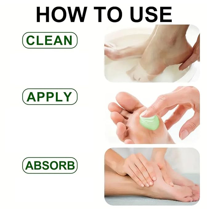 Tea Tree Oil Foot Cream,1.76 oz Foot Cream for Dry Cracked Heels and Feet,Enriched with Aloe Vera Vitamin E & Peppermint,Moisturizing & Soothing for Healthy Feet (2)