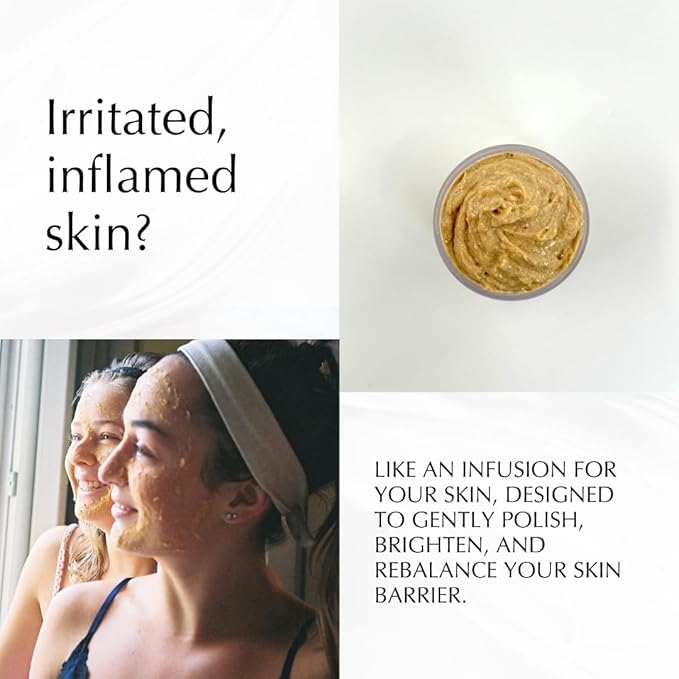 Honey Lime Polenta Face & Neck Plaster | Cleanse and Strengthen Skin | Powerful Ingredients for Radiant, Healthy Skin 5.5 oz