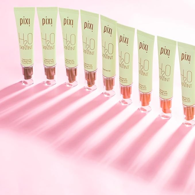 Pixi H2O SkinTint | Tinted Gel Moisturizer | Lightweight, Hydrating & Water-Resistant | Evens Tone & Reduces Redness | Cream | 1.2 fl oz/35 ml