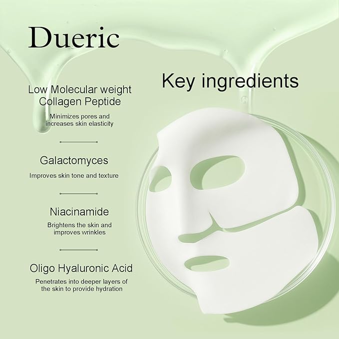 4 Pack Real Deep Bio-Collagen Face Mask Hydrating Overnight Hydrogel Wrinkle Reduction Pore Minimizing, Elasticity Improvement Korean Skin Care Overnight 34g x4ea