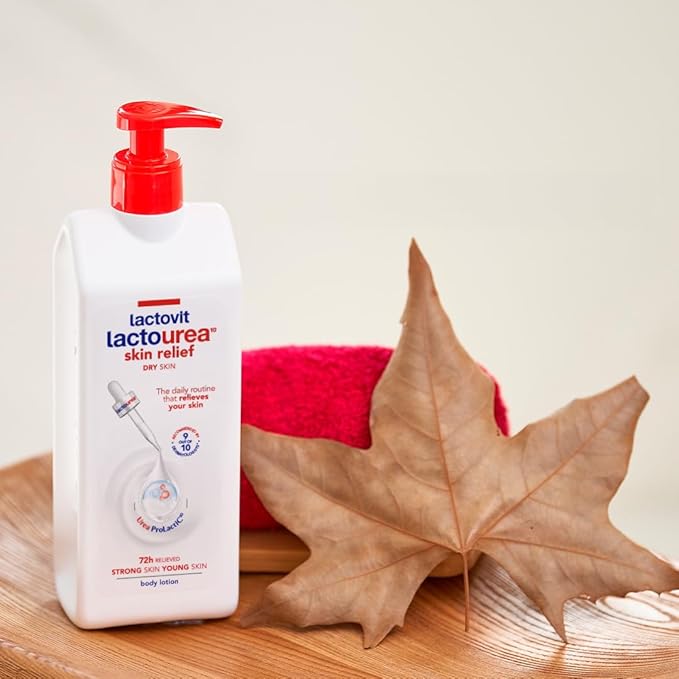 Lactovit | Lactourea Body Lotion | Hydrating Moisturiser for Dry Skin | With Urea ProLactiC10 Complex, Lactic Acid & Pure Urea | Soft & Youthful Skin | Dermatologist Recommended | 3 x 400 ml