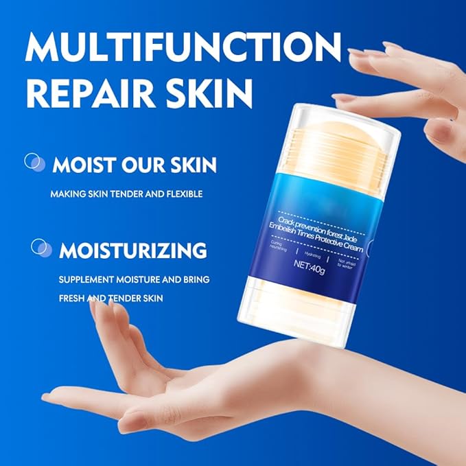 XIRUJNFD Crack Feet Prevention Stick, Foot Care Cream Cracked Feet, Remove Dead Skin, Moisturizing Smooth Foot Balm Stick For Dry Cracked Feets (Pink*2)