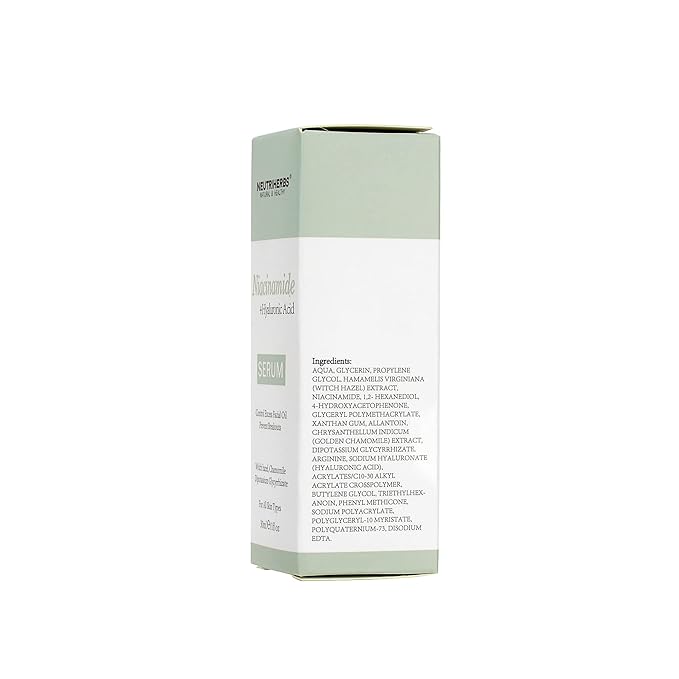 Neutriherbs 5% Niacinamide Serum for Face the Ordinary + HA,Effectively Work to Control Excess Facial Oil, Minimize the Pores and Prevent Breakouts, Best Niacinamide Serum For Oily Skin