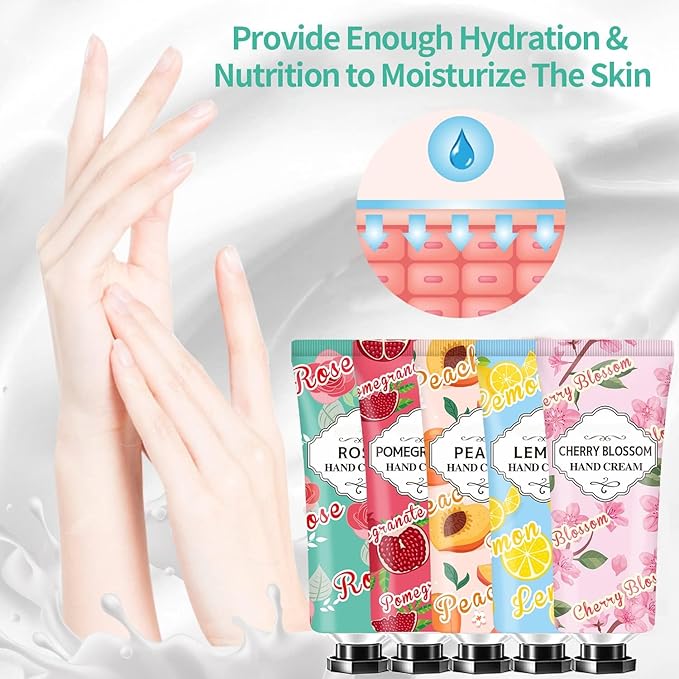 38 Pack Hand Cream Bulk Gifts,Stocking Stuffers for Teen Girls,Christmas Gifts for Women,Teacher Appreciation Gifts Nurse Gifts,Small Gifts Birthday Gifts for Women Hand Lotion for Dry Cracked Hands