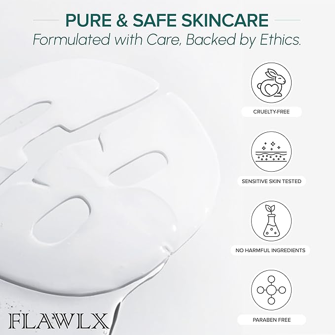 Bio-Collagen Real Deep Face Mask, Hydrating Overnight Hydrogel Mask, Pore Minimizing, Elasticity Boosting, With Natural Ingredients Facial Mask 45g (5-Pack) | TikTok Trend Items