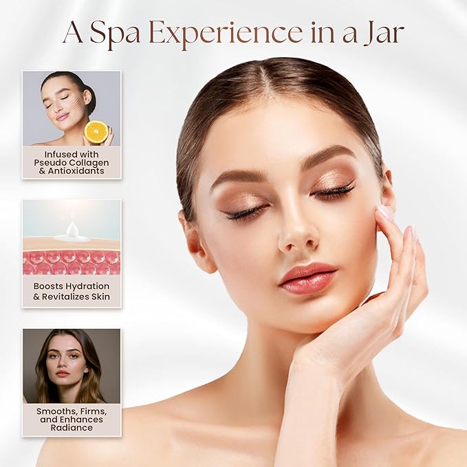 LumiΓ¨re Radiant PhytoCollagen Mask β Luxury Hydrating Face Mask with Plant Collagen & Botanical Oils β Deeply Moisturizes, Nourishes & Supports a Radiant, Healthy-Looking Glow β 1.7 fl oz / 50ml