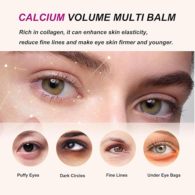 Calcium Volume Multi Balm,Intensive Repair & Moisturizing Cream,Hydrating,Firming Skin,Suitable for Eyes,Neck,Face,0.32 oz/9 g (Pack of 1)