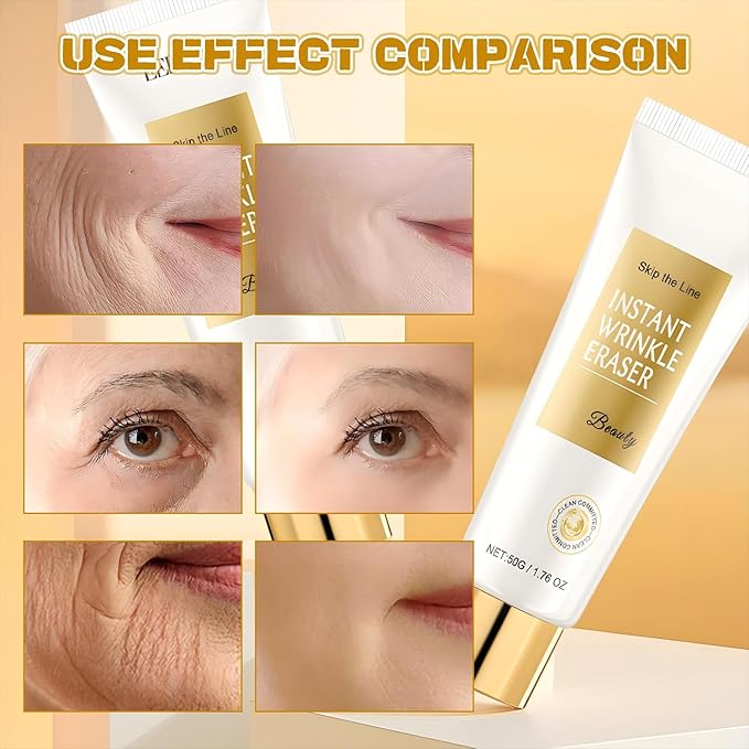2pc Instant Face Lift Cream – Conspicuous Wrinkle Cream & Anti Wrinkle Skin – Firming Serum for Face & Body, Anti-Aging Eye Cream