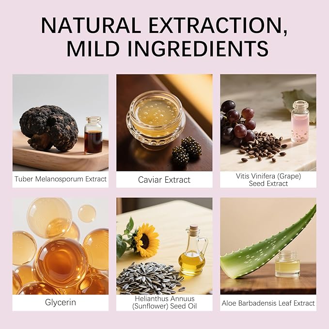 New Champagne Moisturizing Firming Body Creme for Hydrating, Skin Moisturizer Tightens, Hydrates Dry Skin on Arms, Legs, Belly & Neck - Day and Night - 1 Pack (Aloe Vera, 8 Fl Oz/236 ML)