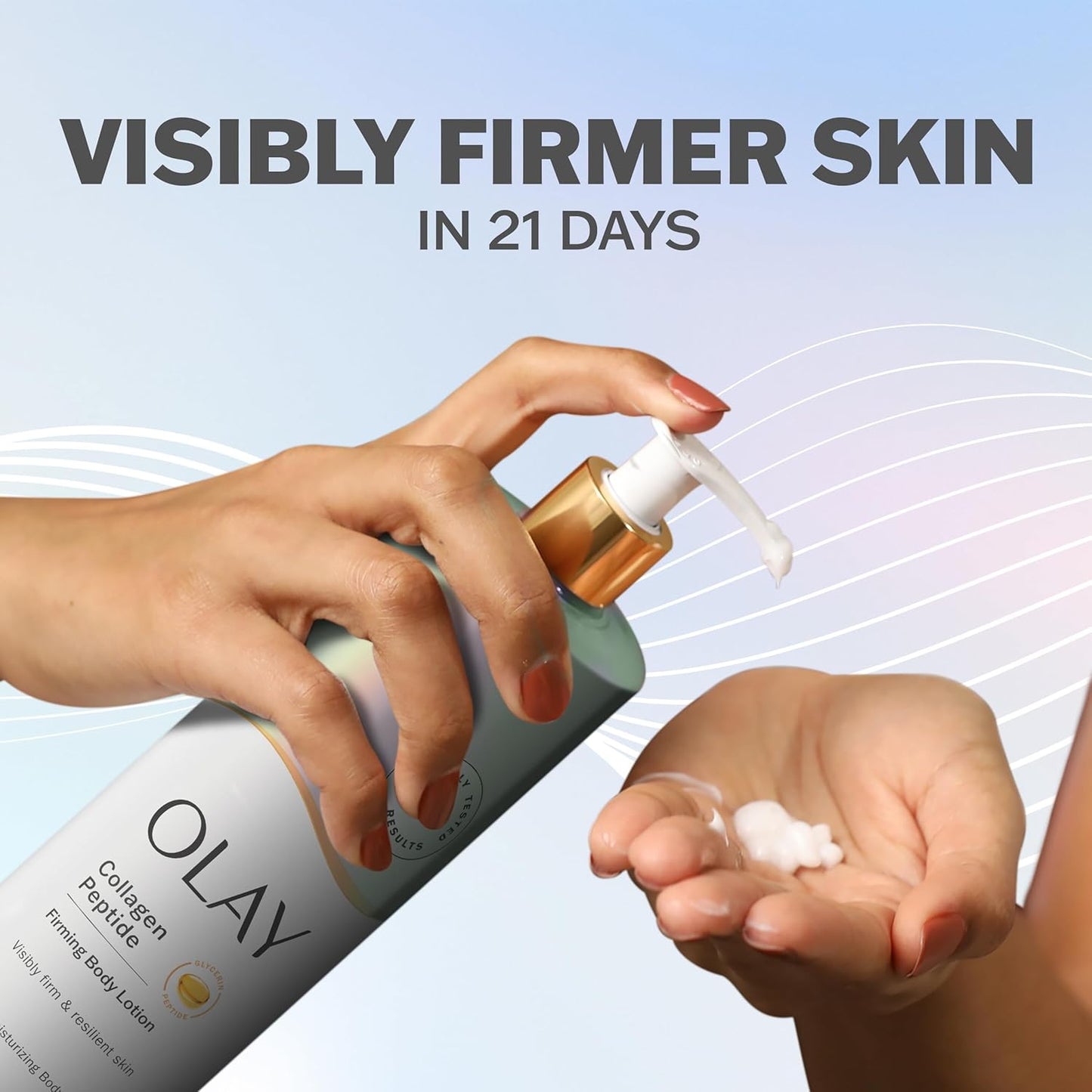 Silky Skin Hydrating Body Lotion – Gentle Firming Cream with Collagen Drops & Vitamin B3 for Everyday Use