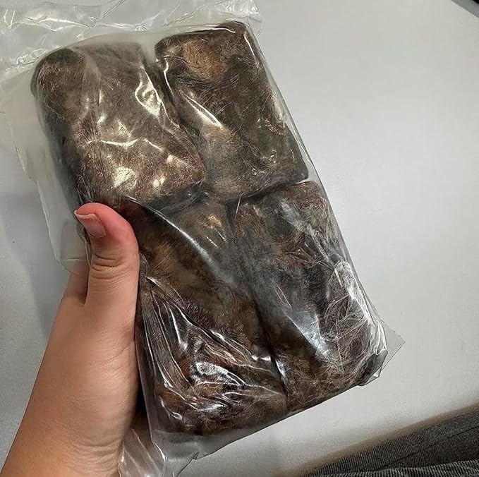 Raw African Black Soap 2.2 lb from Ghana, Africa | Vegan & Organic | Face and body deep cleanse wash. 35.3oz | 2.2 lb | 1kg