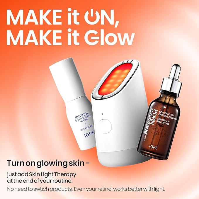 IOPE Retinol Super Bounce Serum | Korean Retinoid Eye Treatment for Anti-Aging, Beginner Friendly, Reduction in Fine Lines & Wrinkles, Firming and Rejuvenating, Daily Glow Routine, 1.01 Fl Oz.