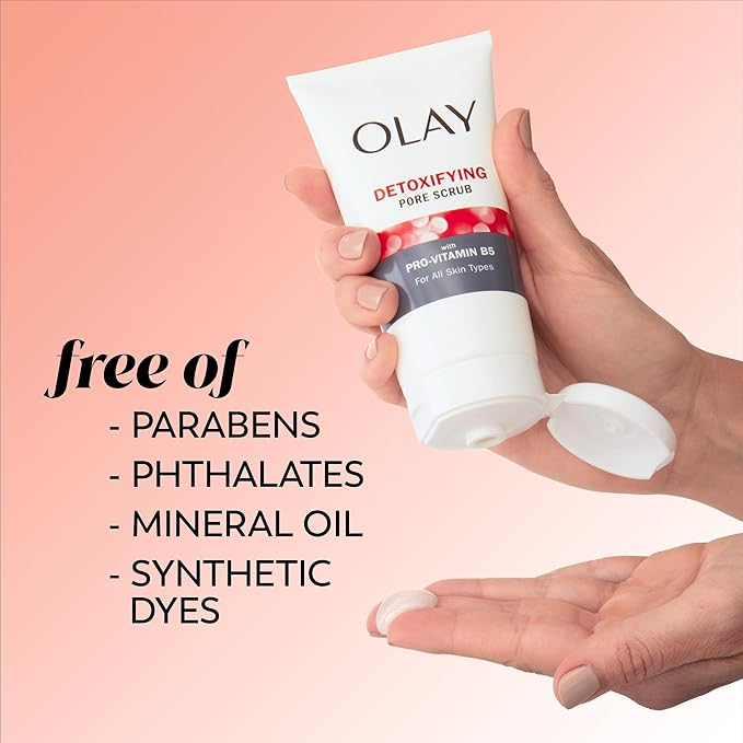 Olay Regenerist Detoxifying Pore Scrub Facial Cleanser, 5 Fl Oz