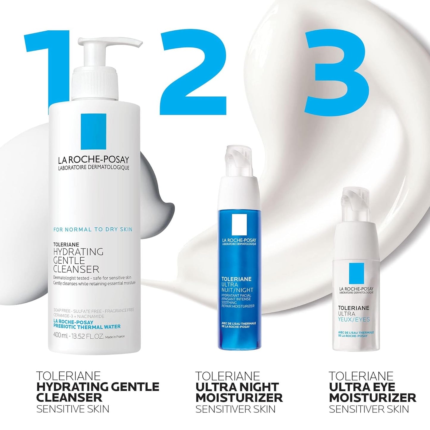 π La Roche-Posay Toleriane Night Cream β Soothing Moisture for Sensitive Skin