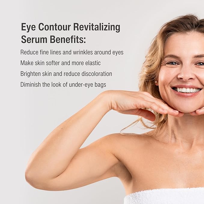Eye Contour Revitalizing Serum, Eye Serum for Wrinkles, 8 oz