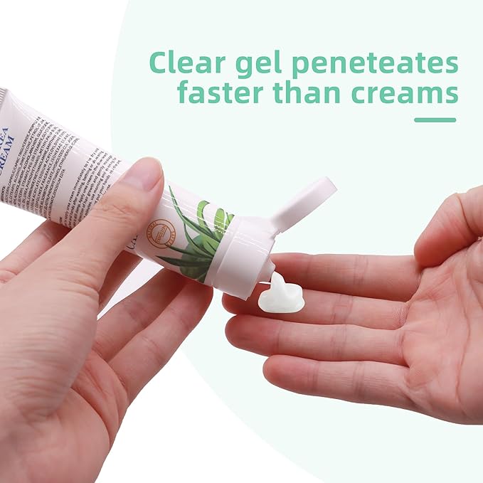 Urea Cream 40 Percent for Feet Maximum Strength, Urea Foot and Hand Cream with Powerful Hydration for Dry Skin, Cracked Heels, Deeply Moisturizing for All Skin Types 1.76oz
