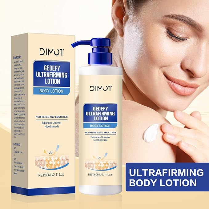 DIMOT Ultra Firming Body Lotion,Tighten Moisturising Skin Body Cream, Anti Aging Nourishes and Smoothes Lotion for All Type Skin Care, Even Tone, 2.11 fl oz (2)