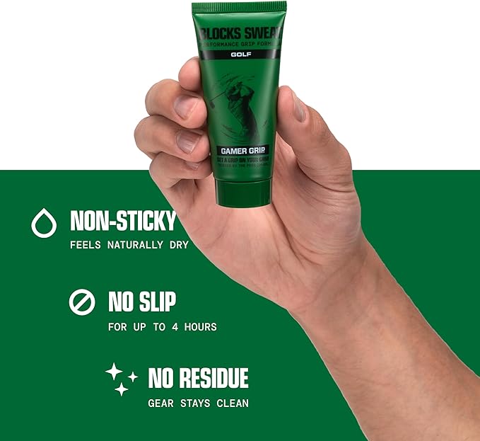 New Golf Grip Lotion by Gamer Grip– Sweat-Resistant, Fast-Drying Hand Cream for Stronger Grip – No Chalk, No Mess, No Residue – Made in USA