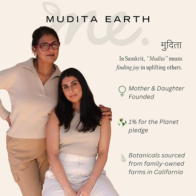 Mudita Earth Bamboo Microdermabrasion Facial Scrub β 4oz | Dermatologist-Tested Exfoliator Cleanser for Face & Body, Acne & Blackheads | Shea Butter & Lactic Acid - Vegan, Fragrance-Free, Sulfate-Free