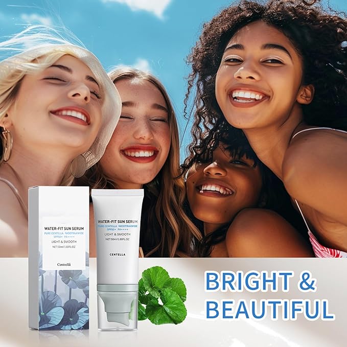 Tinted πΆπππ‘πππΓ‘ Sunscreen SPF50 PA++++, 50ML Cen-tella Madagascar Face Sun Screen Long-Lasting Protection, Hyalu Cica Water-Fit Sun Serum Matte No White Cast for All Skin Type and UV Defense
