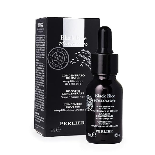 Perlier Black Rice Platinum Ultra Renewing Booster Face Serum, 0.5 fl. oz.