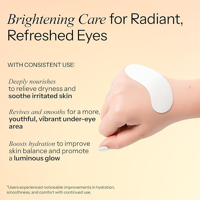 Under Eye Patches with Vitamin C & E - Dermatologist Tested Korean Eye Gel Patches for Puffy Eyes and Dark Circles - Hydrating Eye Gel Patches - Brightening Depuff Eye Patches - 15 Pairs