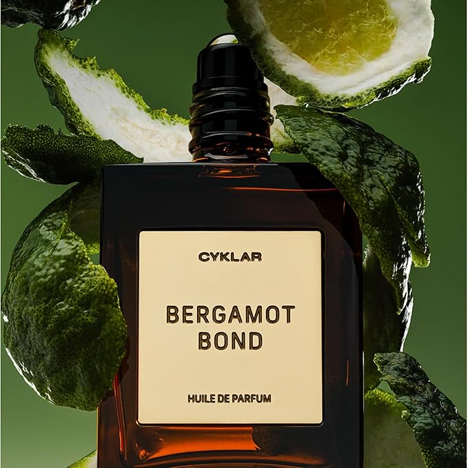 Perfume Oil Roll-On. Travel-Friendly Bergamot Bond Fragrance With Bergamot, Verbena, and Cashmere. Long-Lasting Essential Oil Parfum For Women and Men. 0.5 Fl Oz Scented Rollerball Bottle