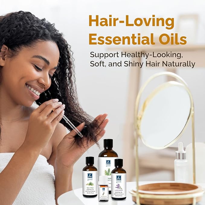Rosemary Essential Oil, Pure Undiluted Rosemary Oil for Hair Growth, Diffuser, Skin, Spray - 100ml