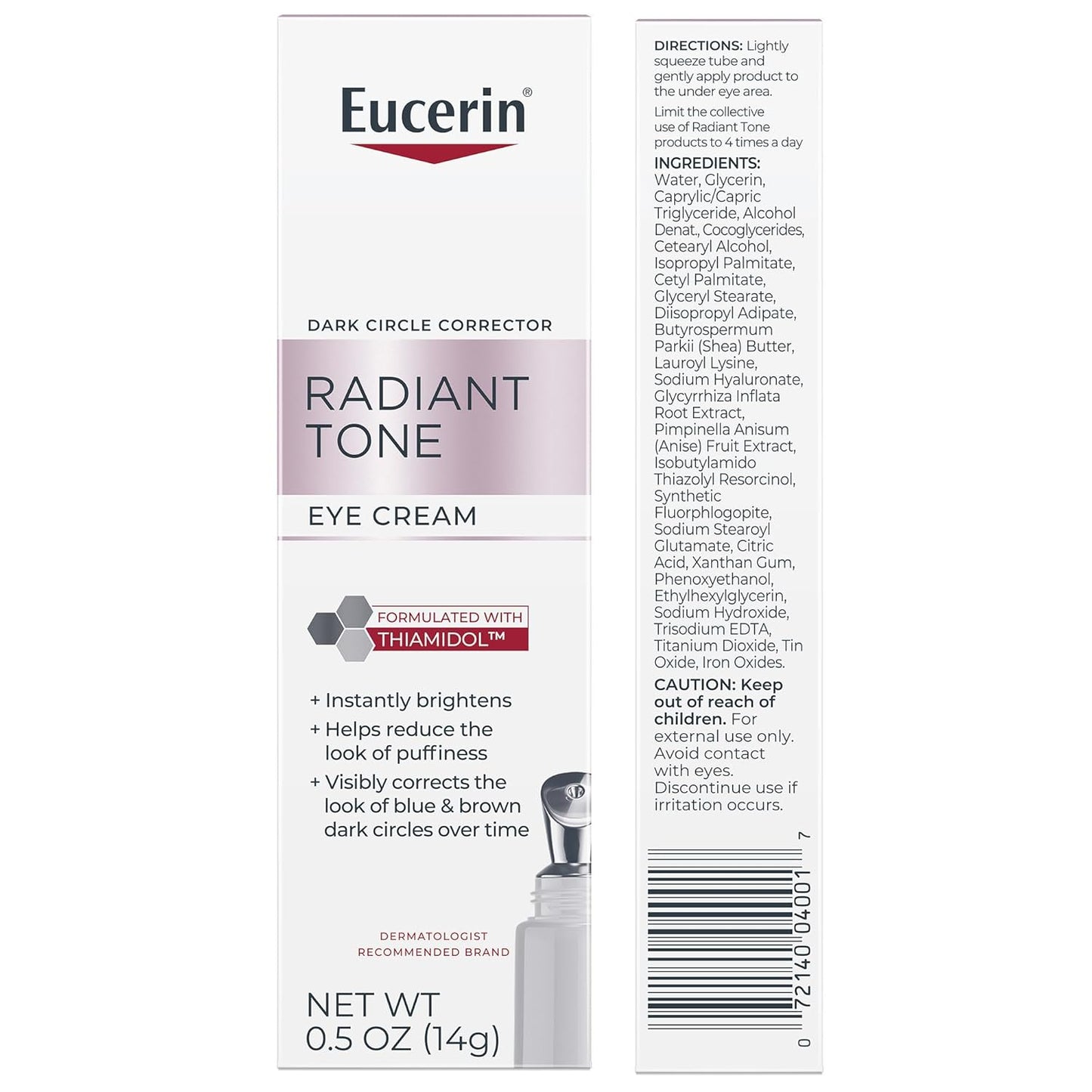 Radiant Tone Eye Cream β Dark Circle Corrector, 0.5 oz ποΈβ¨