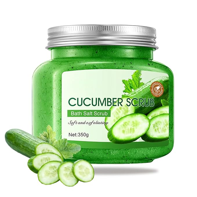 Premium Body Scrub to Exfoliate & Moisturize Skin,Deep Cleansing Body Exfoliator Scrub for Men & Women,Long Lasting Hydrating Smooth exfoliating Body Salt Scrub for All Skin Types L